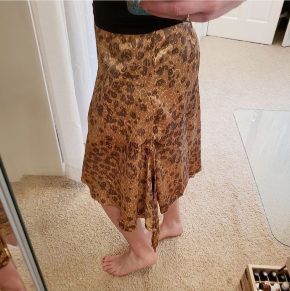 Pierre Cardin Vintage Animal Print Skirt Size 8 NWT - Picture 3 of 16